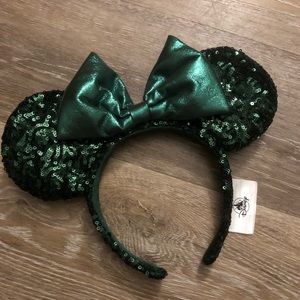 Disney Emerald Green Minnie Ears